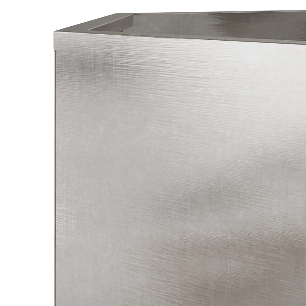 Vrtna sadilica šesterokutna 69x60x45 cm od nehrđajućeg čelika