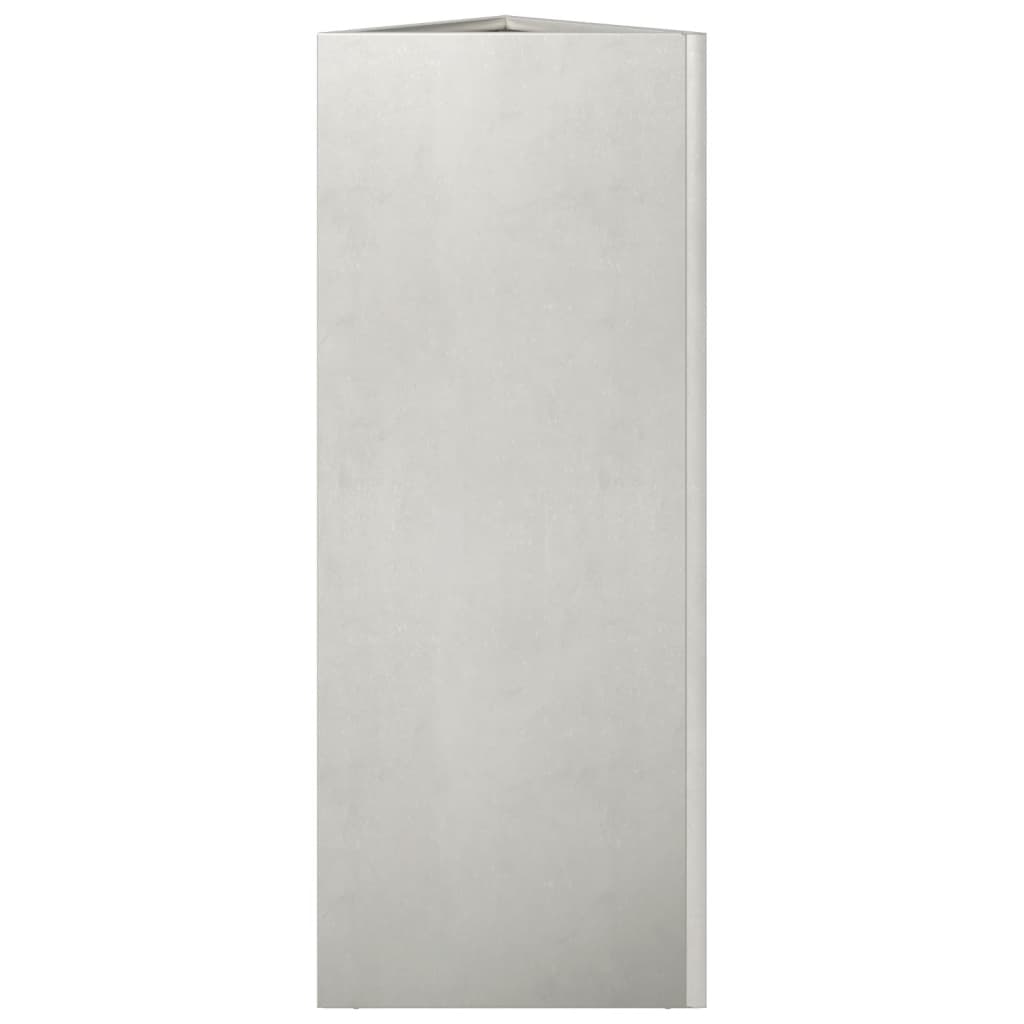 Vrtna sadilica trokutasta 30x26x75 cm od nehrđajućeg čelika