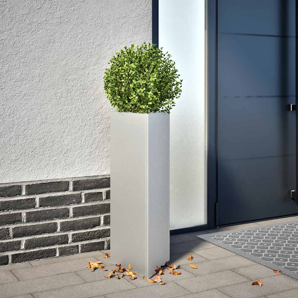 Vrtne sadilice 2kom trokutasta 30x26x75cm od pocinčanog čelika