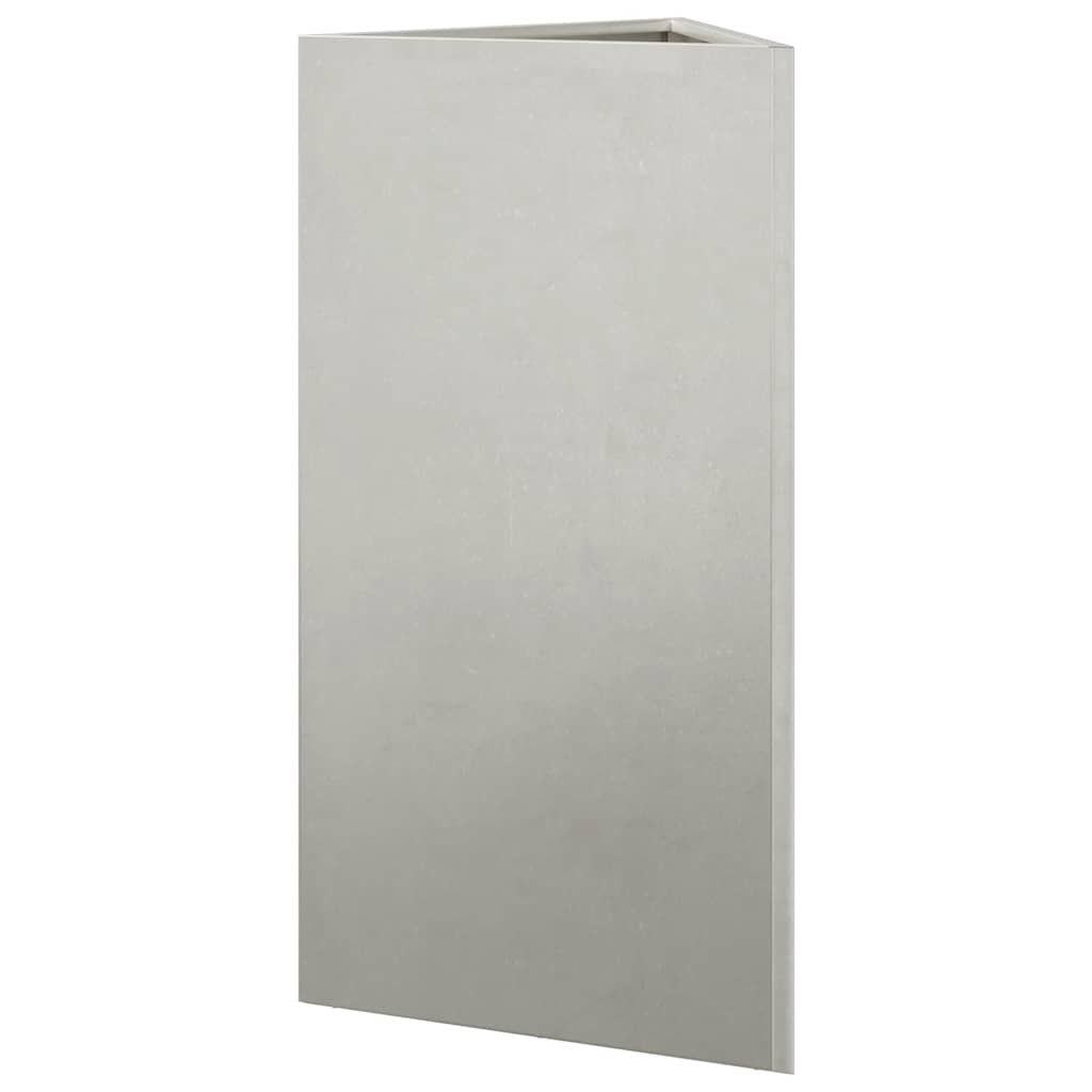 Vrtne sadilice 2kom trokutasta 40x34,5x75cm od nehrđajućeg čelika