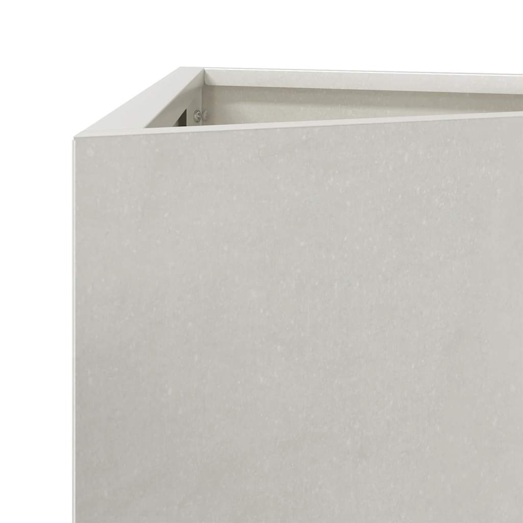 Vrtne sadilice 2kom trokutasta 40x34,5x75cm od nehrđajućeg čelika