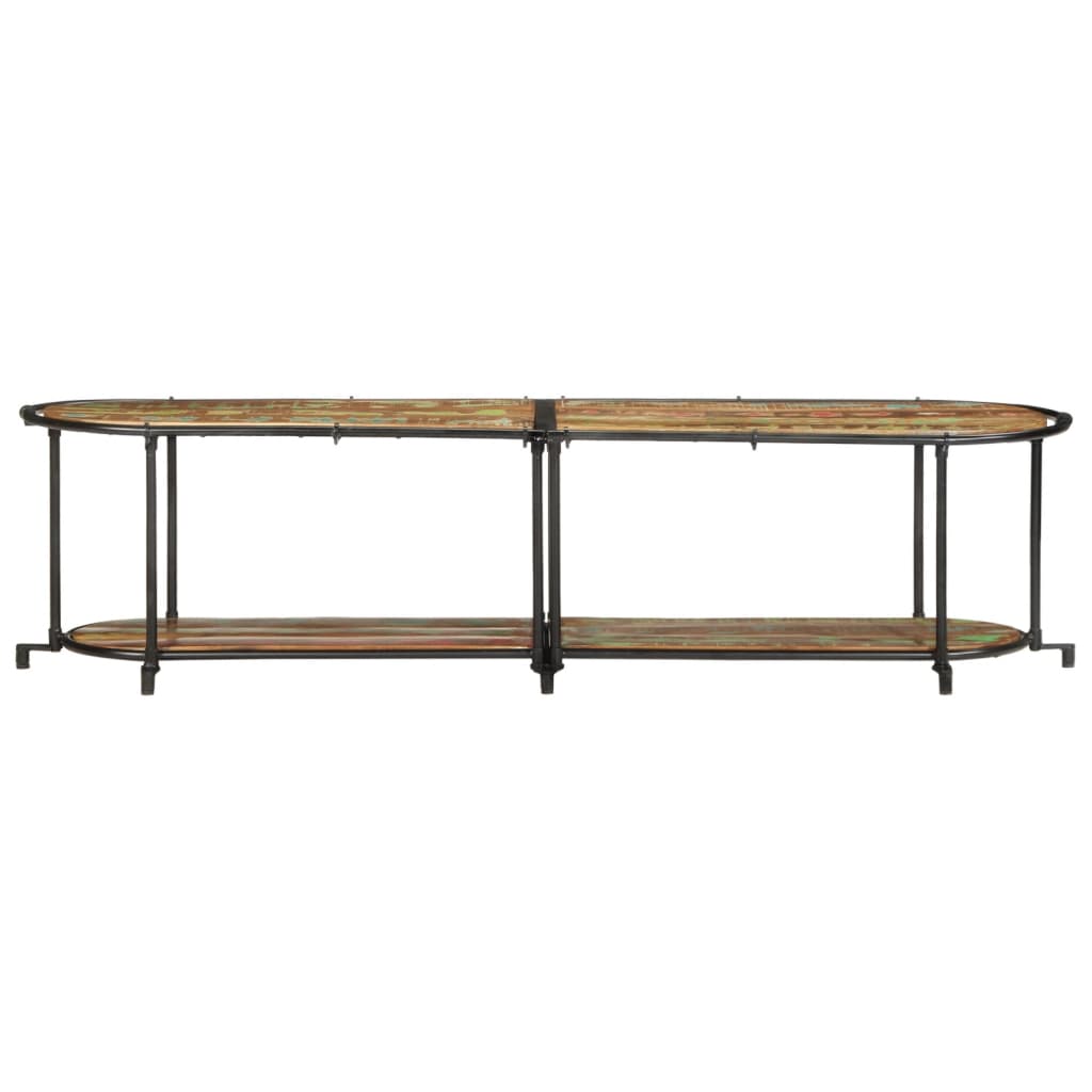 TV ormarić 160x42x40 cm od masivnog obnovljenog drva