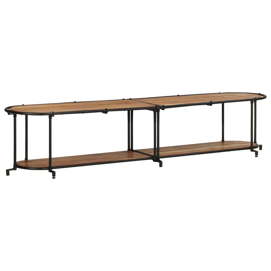 TV ormarić 200x42x40 cm od masivnog bagremovog drva