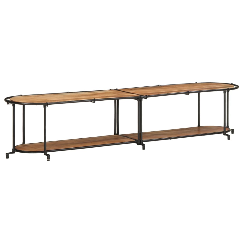 TV ormarić 200x42x40 cm od masivnog bagremovog drva