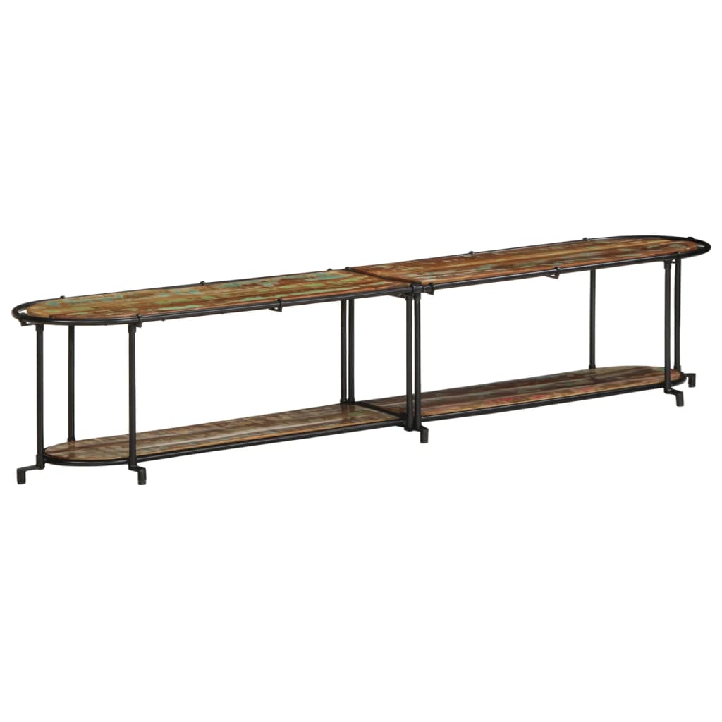 TV ormarić 200x42x40 cm od masivnog obnovljenog drva