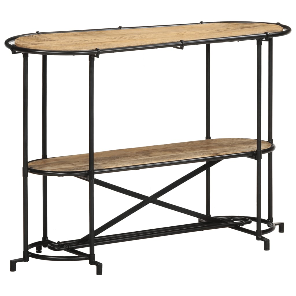Konzolni stol 110x42x76 cm od masivnog grubog drva manga