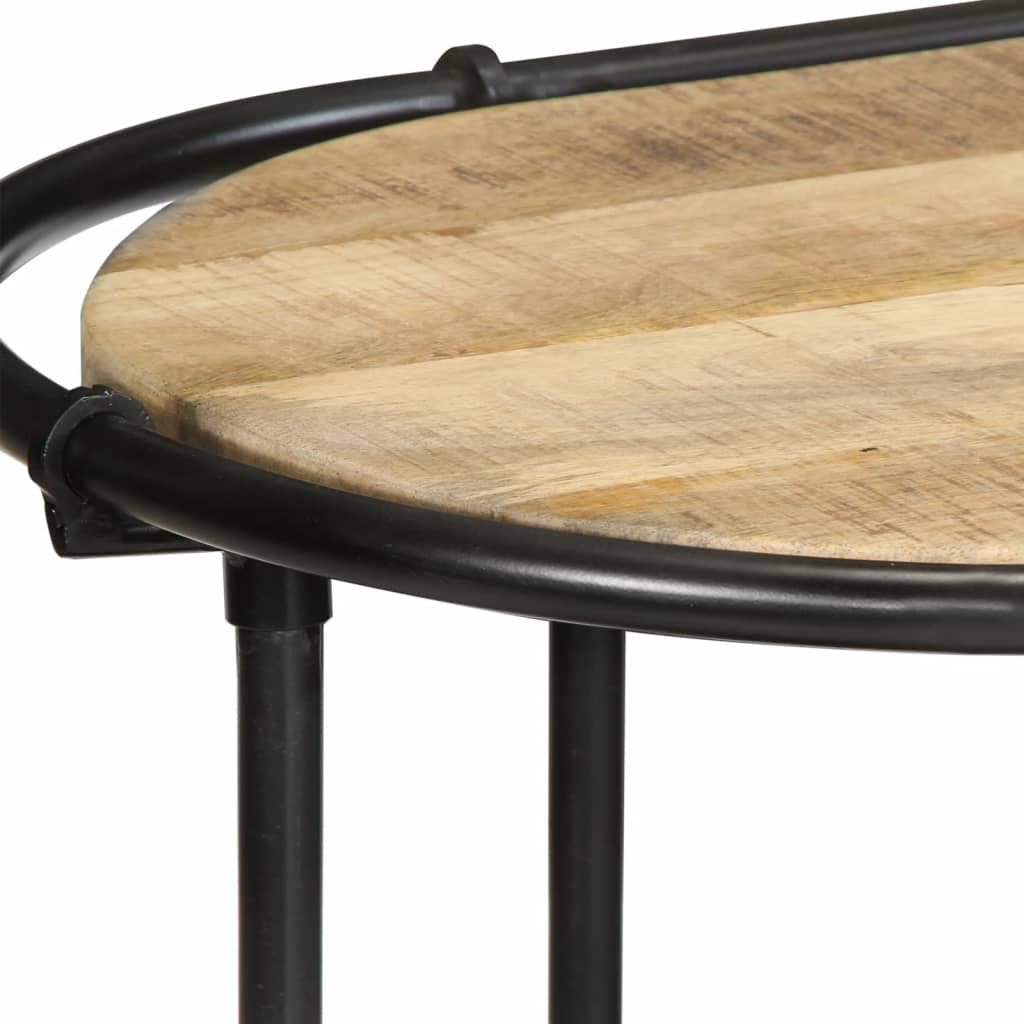 Konzolni stol 110x42x76 cm od masivnog grubog drva manga