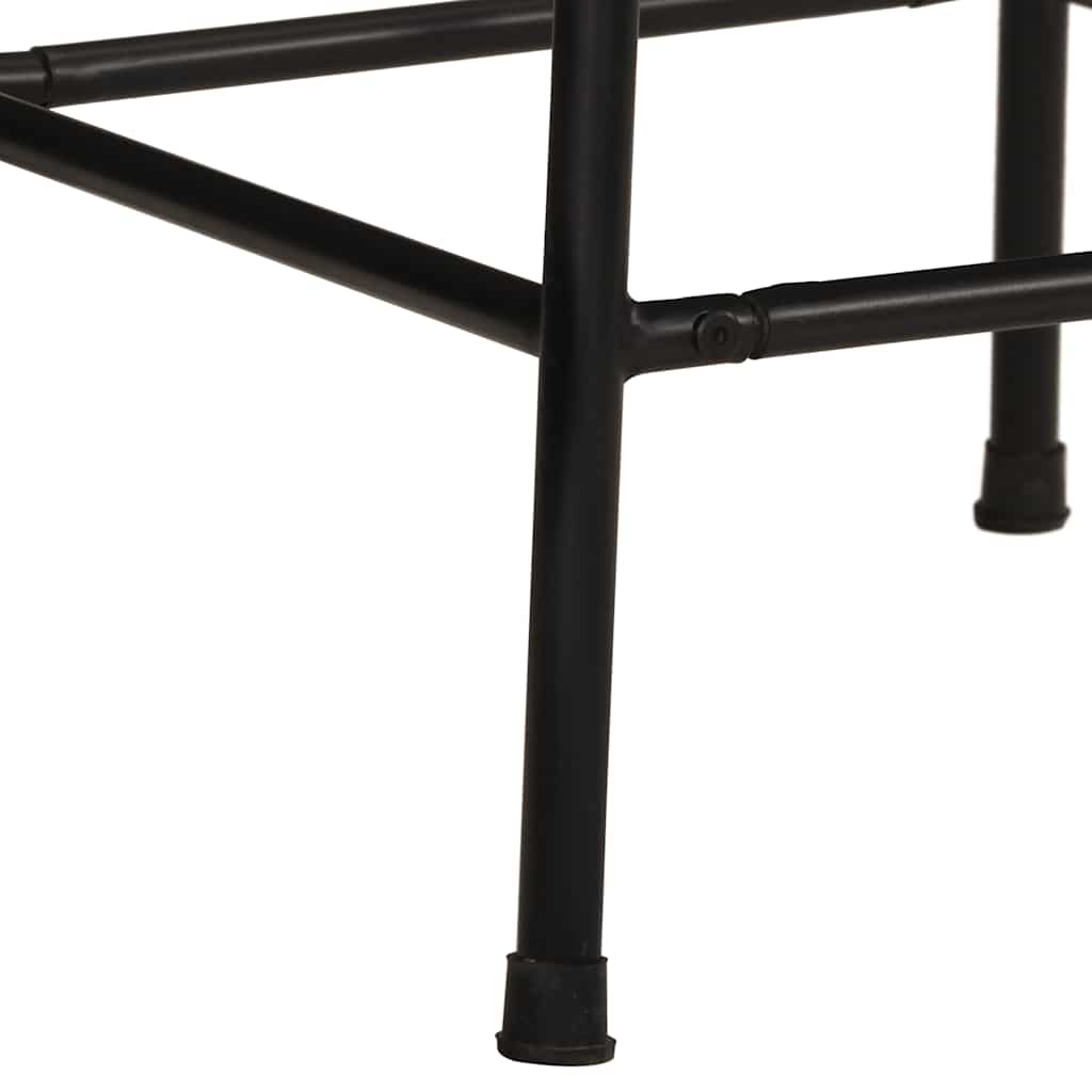 Barski stolci 4 kom 46x35,5x70 cm masivnog obnovljenog drva
