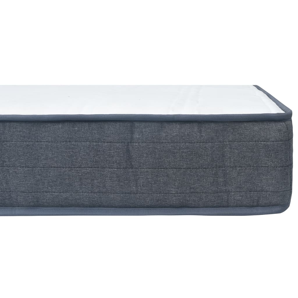 Box spring madrac 200 x 70 x 20 cm srednje mekan od tkanine