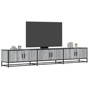 TV ormarić sivi Sonoma 240x35x41 cm izrađeno drvo