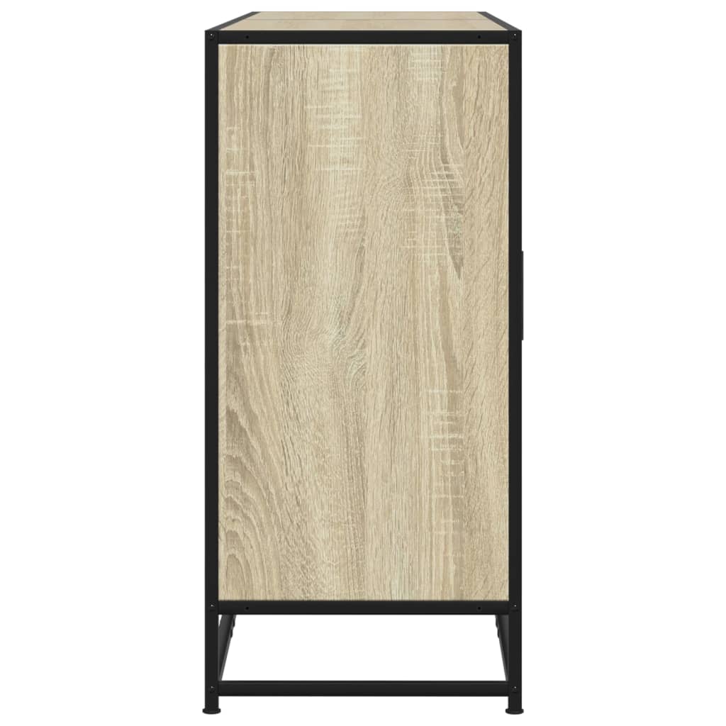 Komoda sonoma hrast 134x35x76 cm izrađeno drvo
