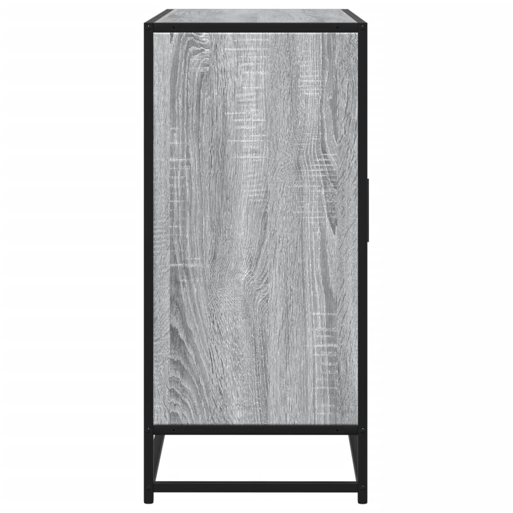 Komoda Siva Sonoma 92x35x76 cm Konstruirano drvo