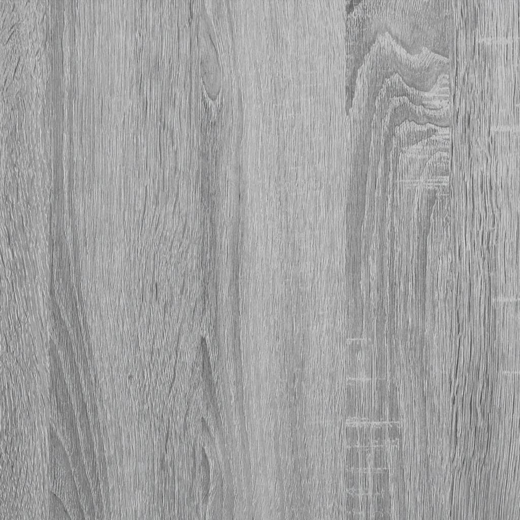 Komoda Siva Sonoma 92x35x76 cm Konstruirano drvo