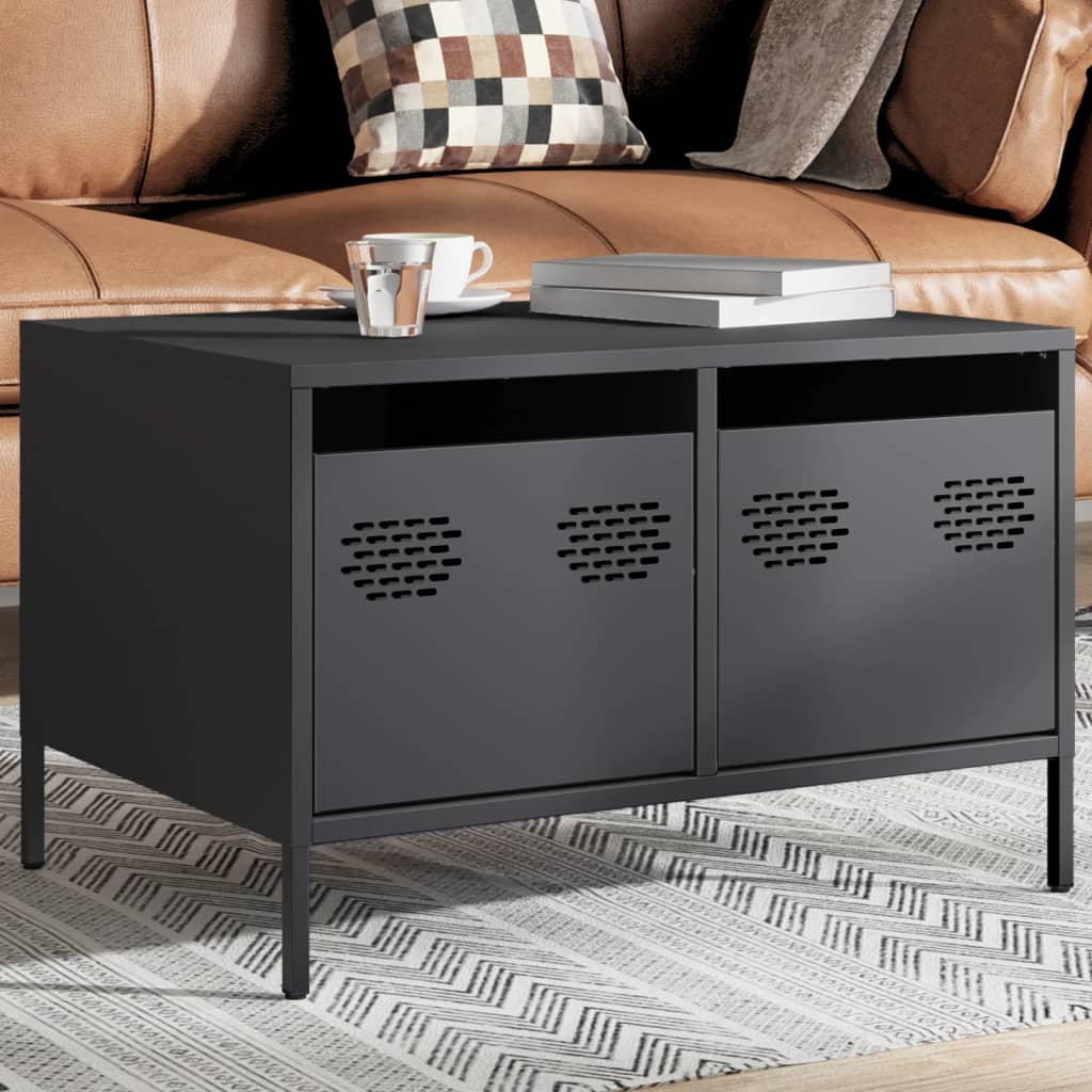 TV ormarić antracit 68x50x43,5 cm hladno valjani čelik