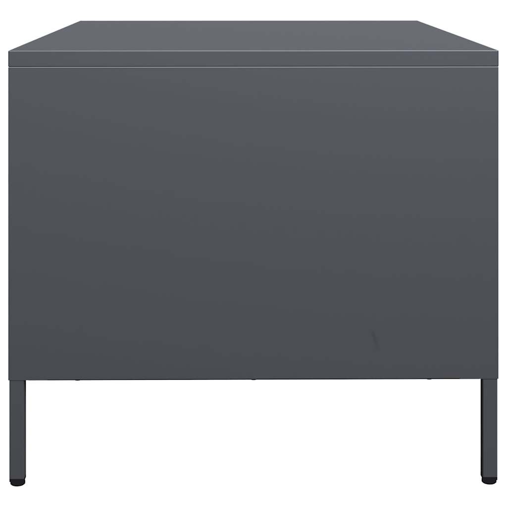 Stolić za kavu antracit 101,5x50x43,5 cm hladno valjanog čelika