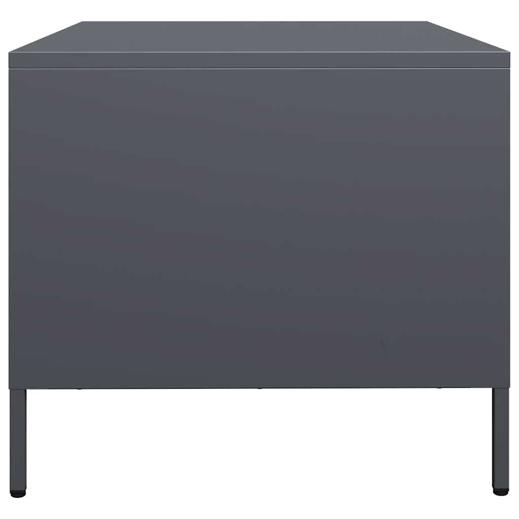Stolić za kavu antracit 101,5x50x43,5 cm hladno valjanog čelika