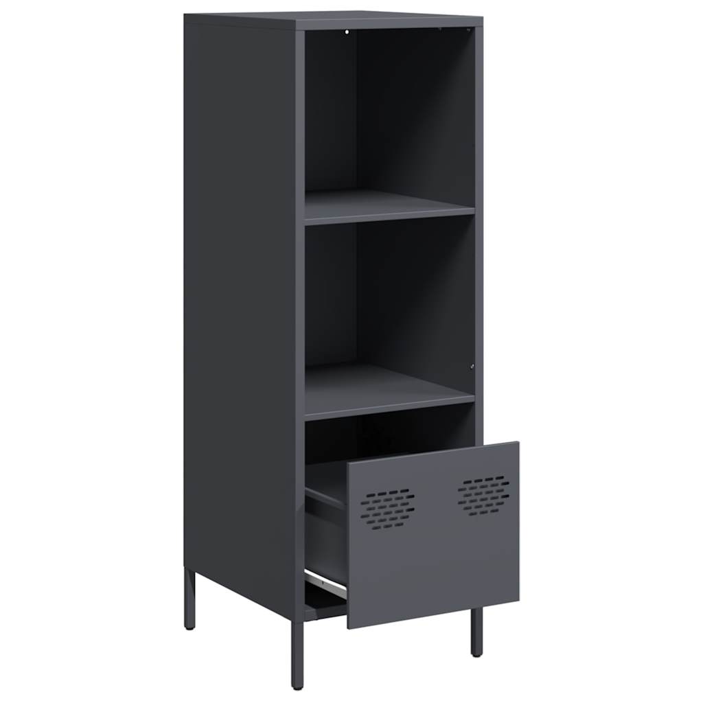 Visoka komoda antracit 35x39x103,5 cm od čelika