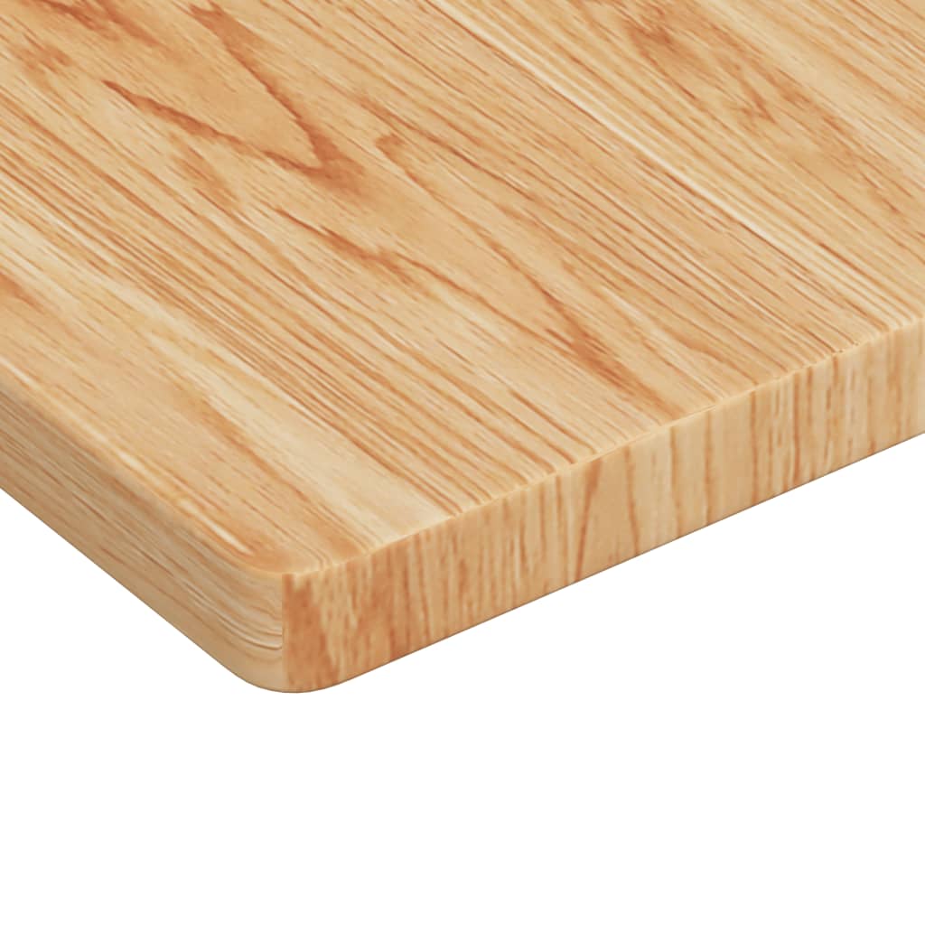 Zidna polica za umivaonik od čelika i masivne hrastovine Smeđa 50 x 50 x 4 cm