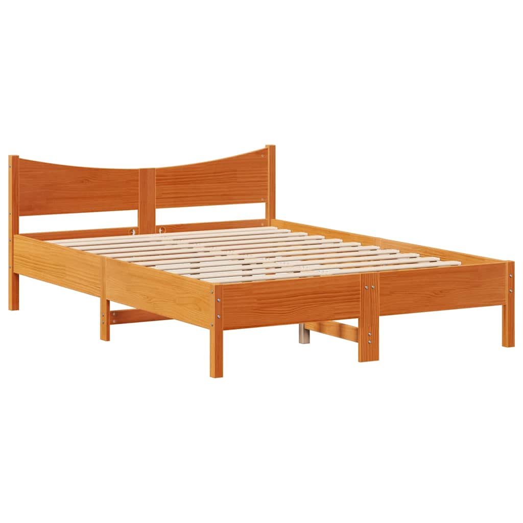 Okvir kreveta s ladicama 120 x 190 cm od masivne borovine