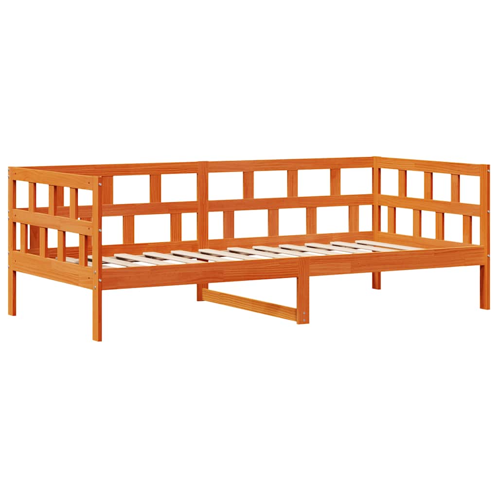 Dnevni krevet s ladicama bez madraca 80x200 cm masivno drvo