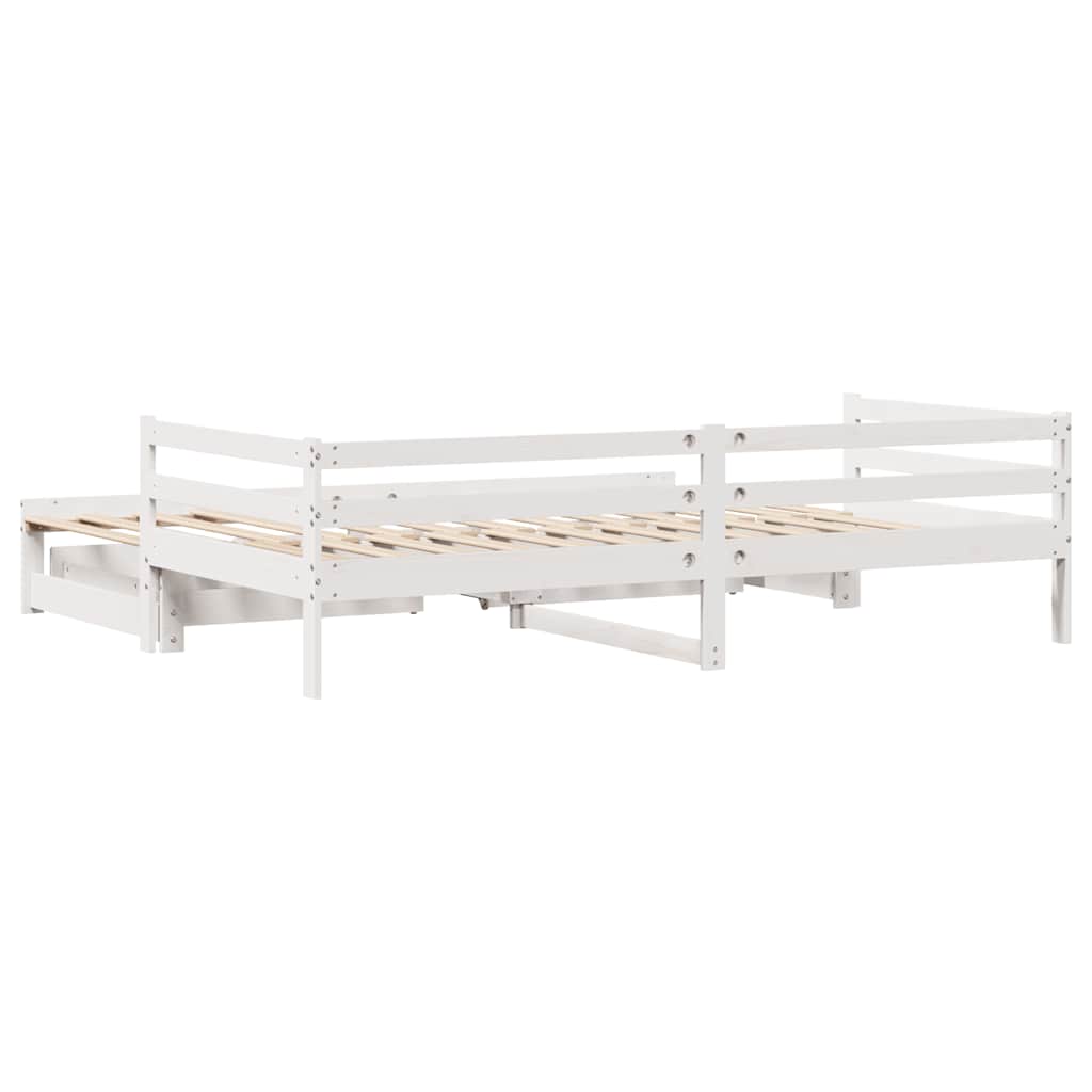 Dnevni krevet na razvlačenje s ladicama bez madraca 80x200 cm