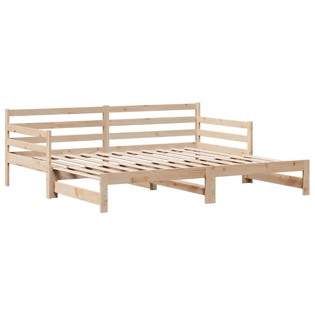 Dnevni krevet na razvlačenje s ladicama bez madraca 90x200 cm