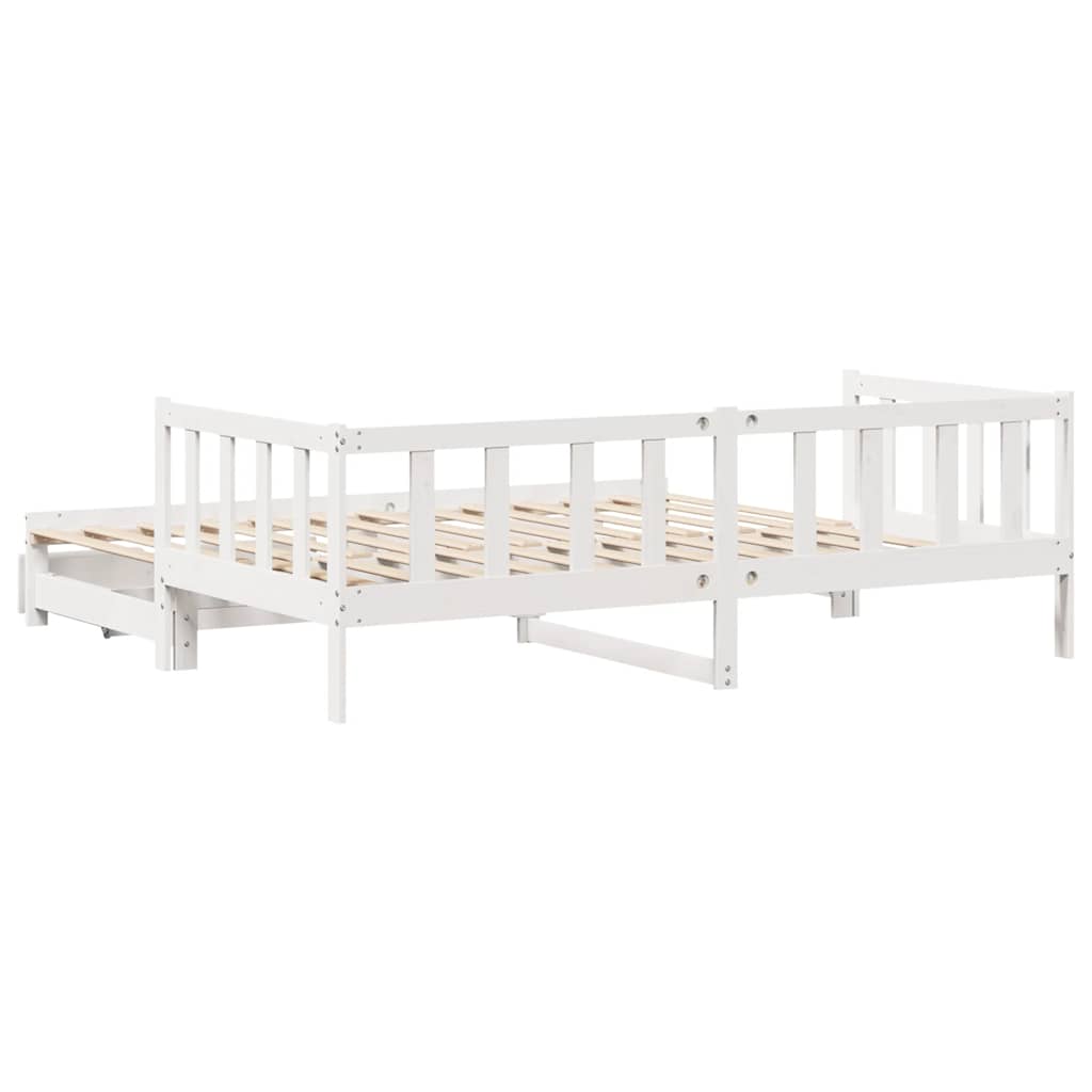 Dnevni krevet na razvlačenje s ladicama bez madraca 90x200 cm
