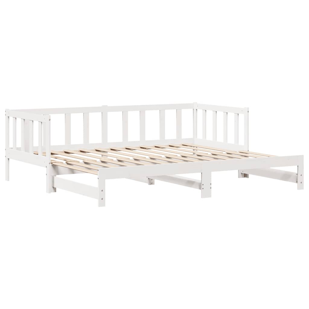 Dnevni krevet na razvlačenje s ladicama bez madraca 90 x 190 cm