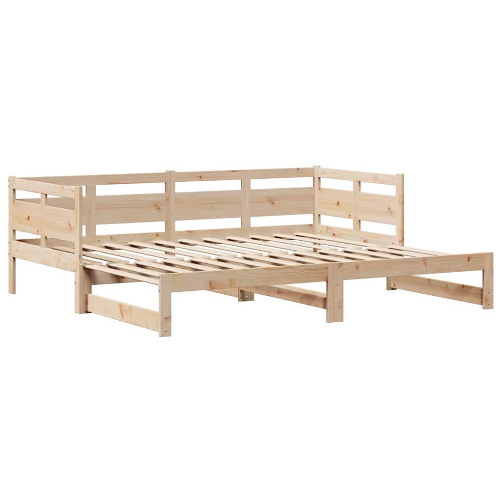 Dnevni krevet na razvlačenje s ladicama bez madraca 90x200 cm