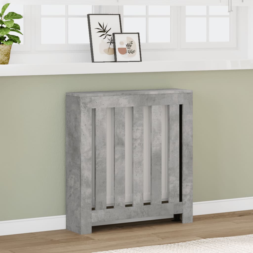 Pokrov za radijator hrasta sonome 78x20x82 cm konstruirano drvo