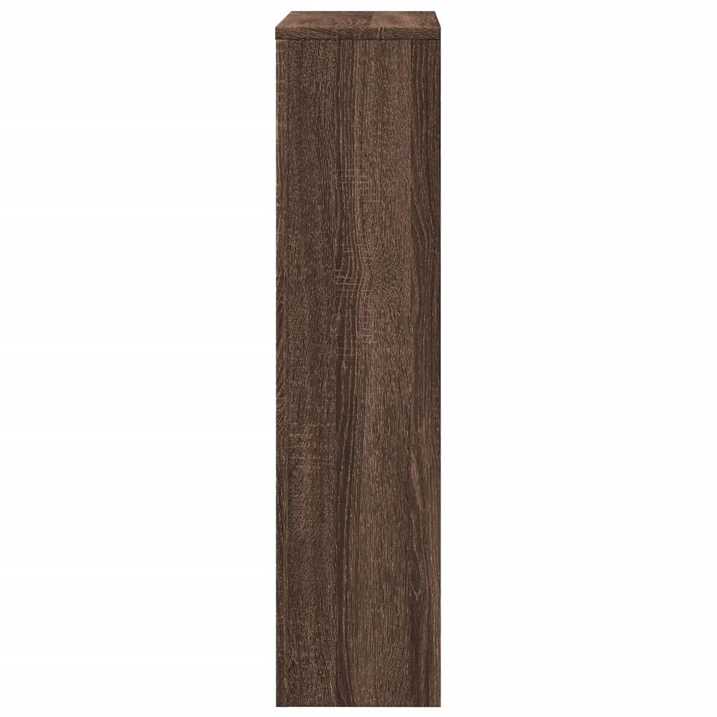 Pokrov za radijator hrasta sonome 78x20x82 cm konstruirano drvo