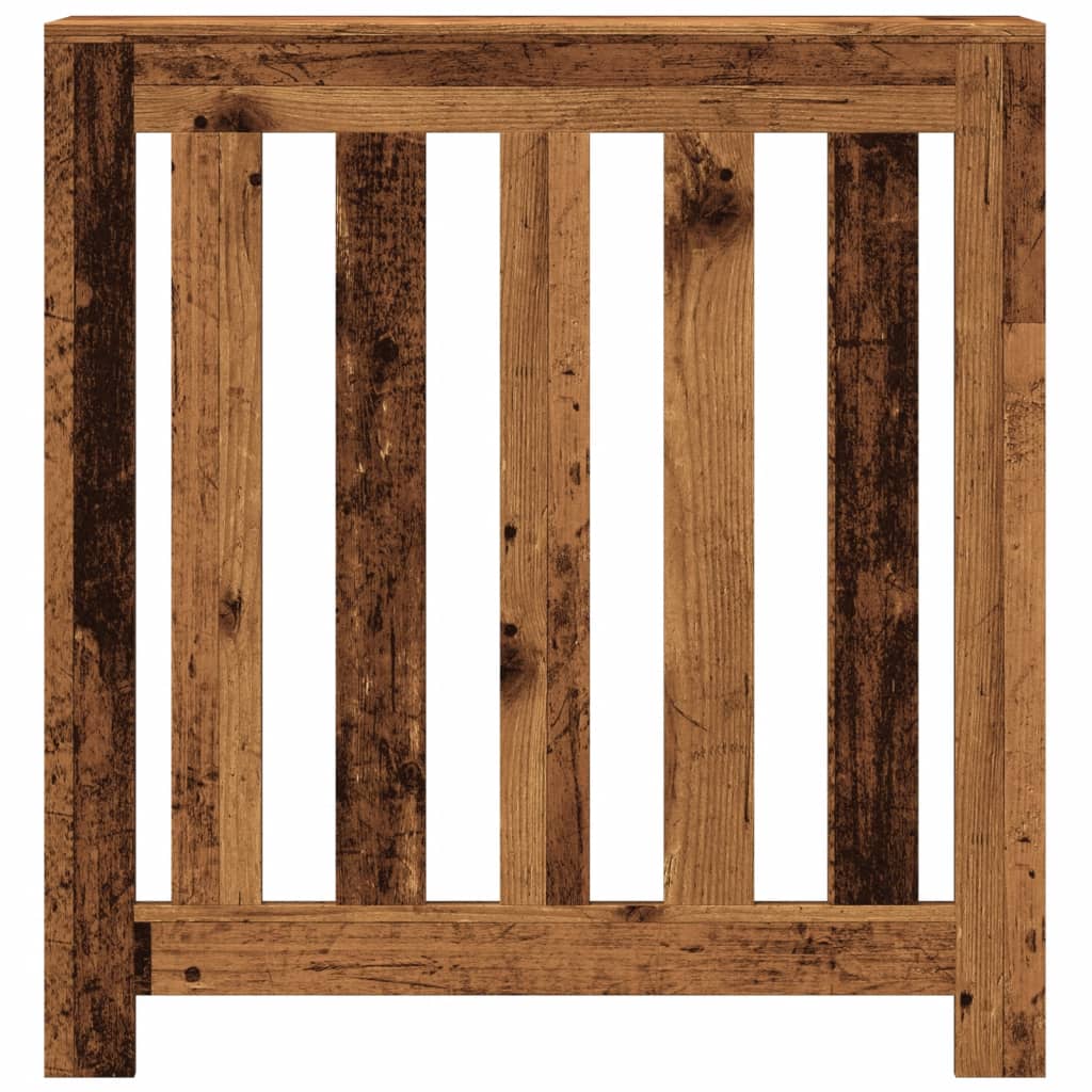 Pokrov za radijator boja staro drvo 78x20x82 cm drveni