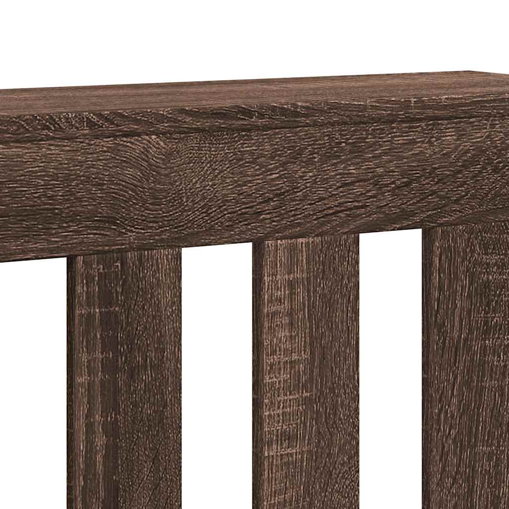 Pokrov za radijator hrasta sonome 205x21,5x83,5 cm