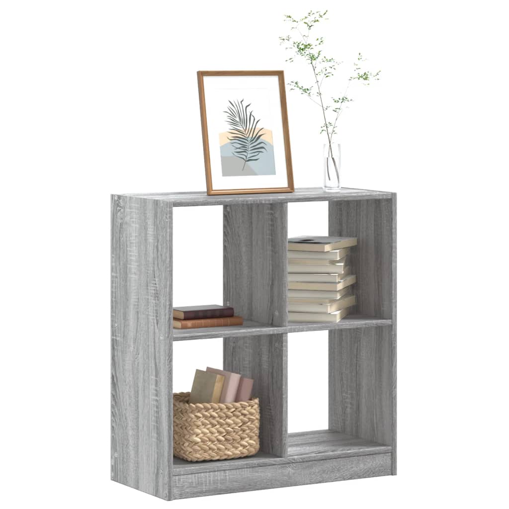 Regal za knjige boja hrasta 68,5x32x75 cm konstruirano drvo