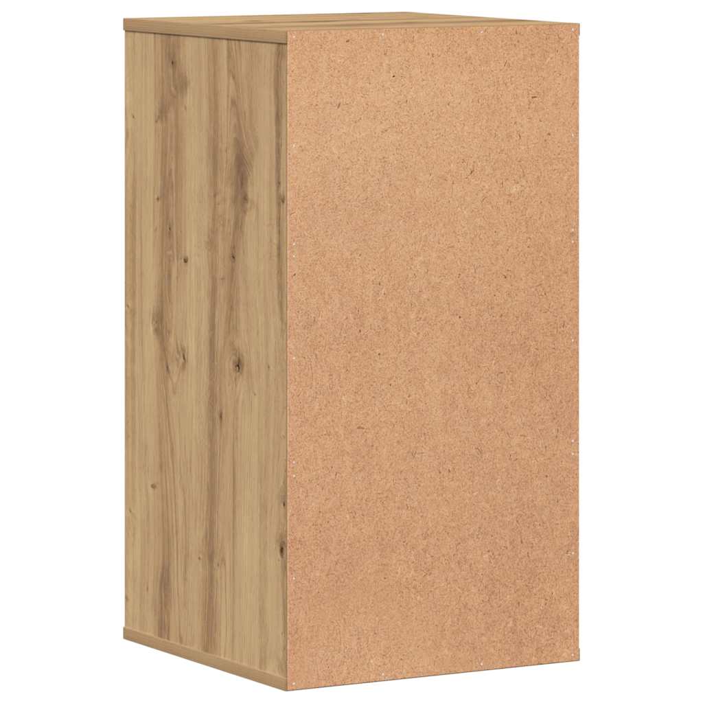 Kutna komoda s ladicama boja artisian hrast 40x41x76 cm drveni