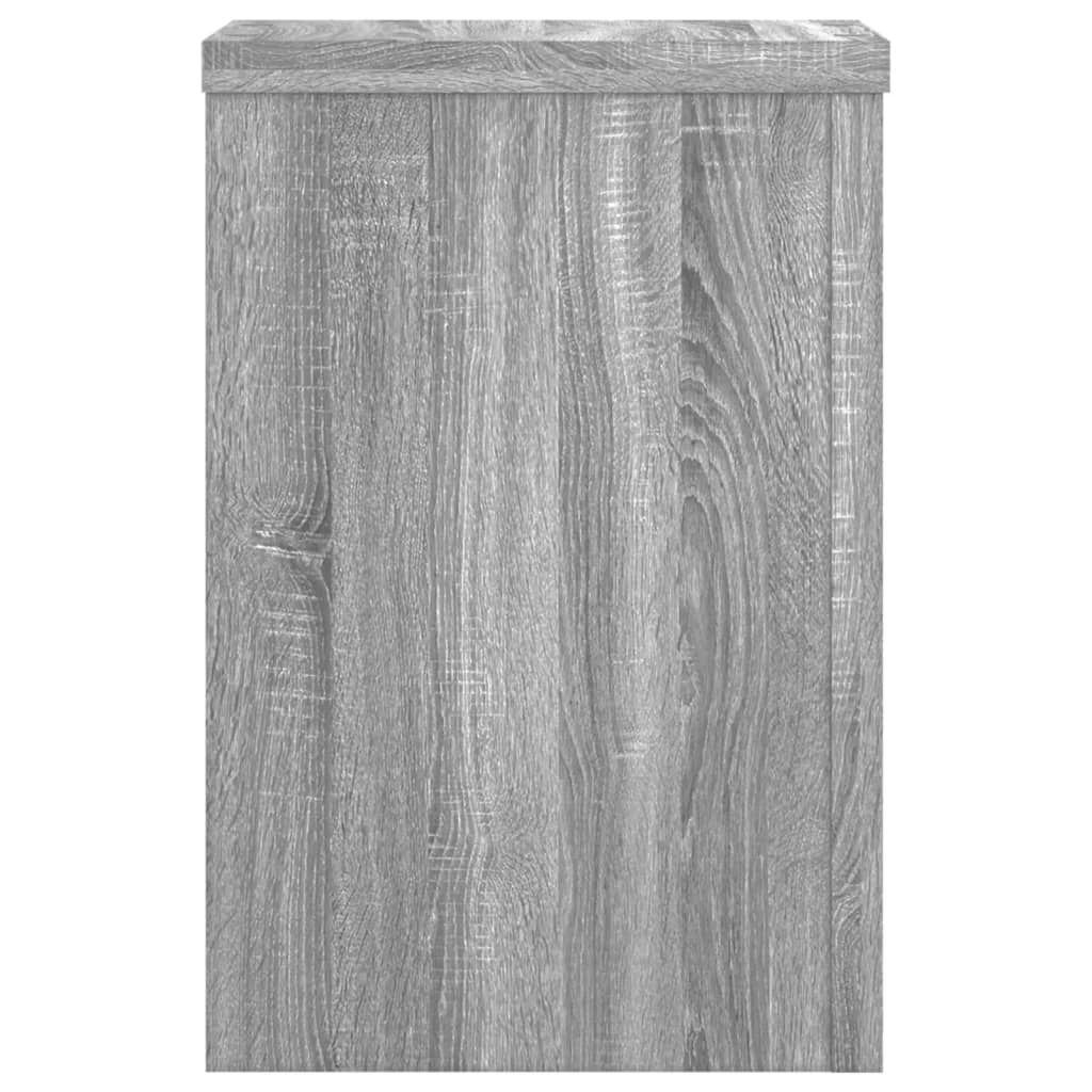 Stalci za biljke 2 kom boja hrasta 25x25x35cm konstruirano drvo