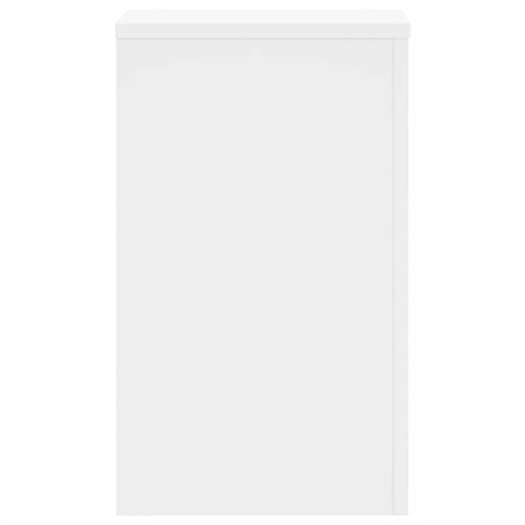 Stalci za biljke 2 kom bijeli 30x30x50 cm konstruirano drvo