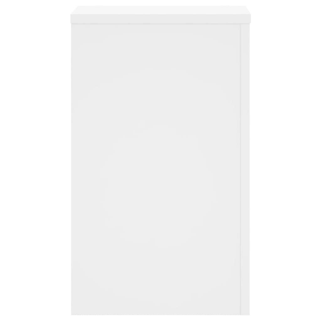 Stalci za biljke 2 kom bijeli 30x30x50 cm konstruirano drvo