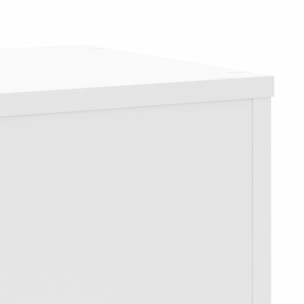 Stalci za biljke 2 kom bijeli 30x30x50 cm konstruirano drvo