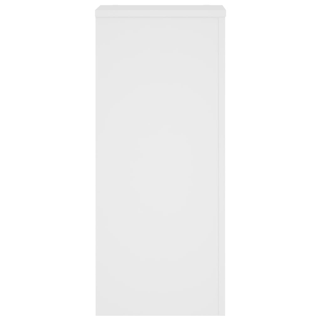 Stalci za biljke 2 kom bijeli 30 x 30 x 70 cm konstruirano drvo