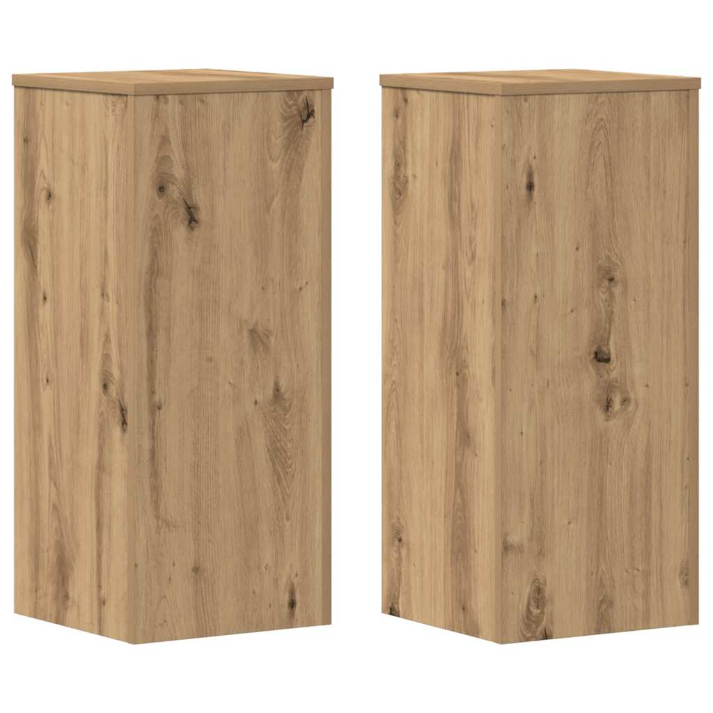Stalci za biljke 2 kom 30 x 30 x 70 cm konstruirano drvo