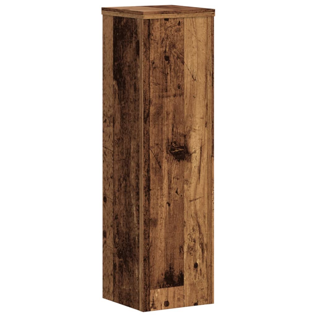 Stalci za biljke 2 kom boja starog drva 17 x 17 x 60 cm drveni