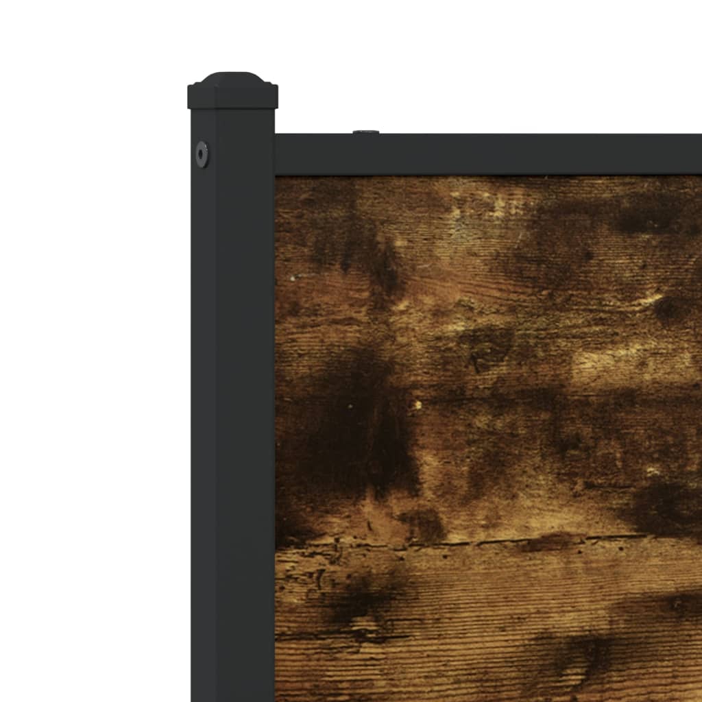 Metalni okvir kreveta bez madraca boja hrasta 140x200 cm