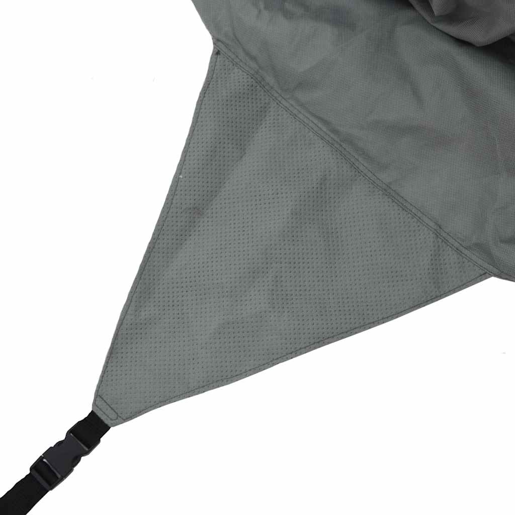 Navlaka za karavan siva 610x250x220 cm netkana tkanina