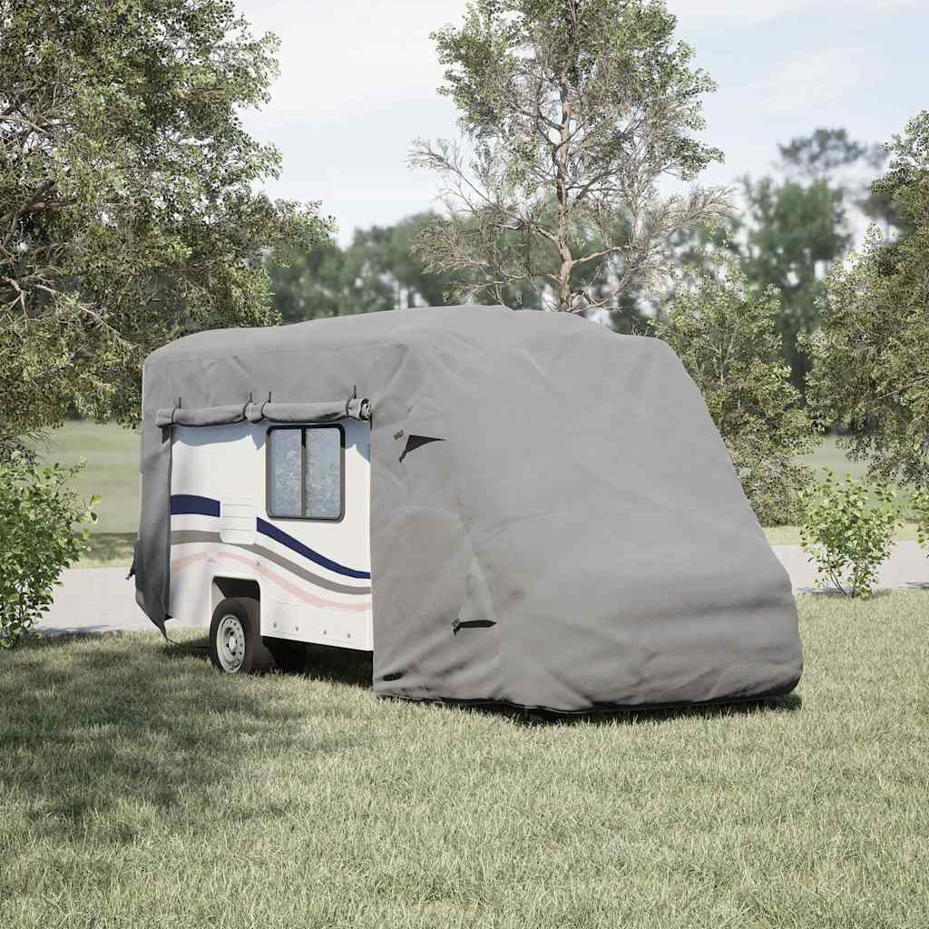 Navlake za kamper sive 610x235x275 cm netkana tkanina