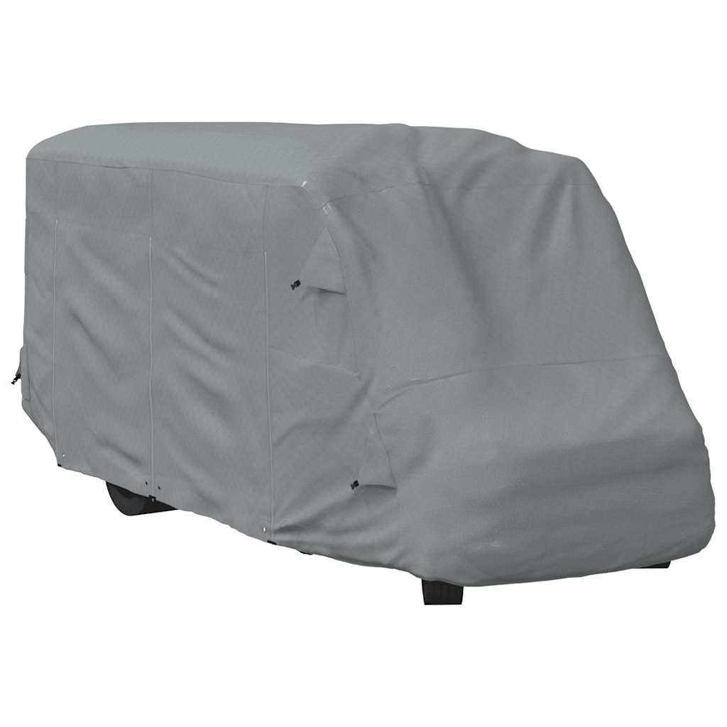Navlake za kamper sive 610x235x275 cm netkana tkanina