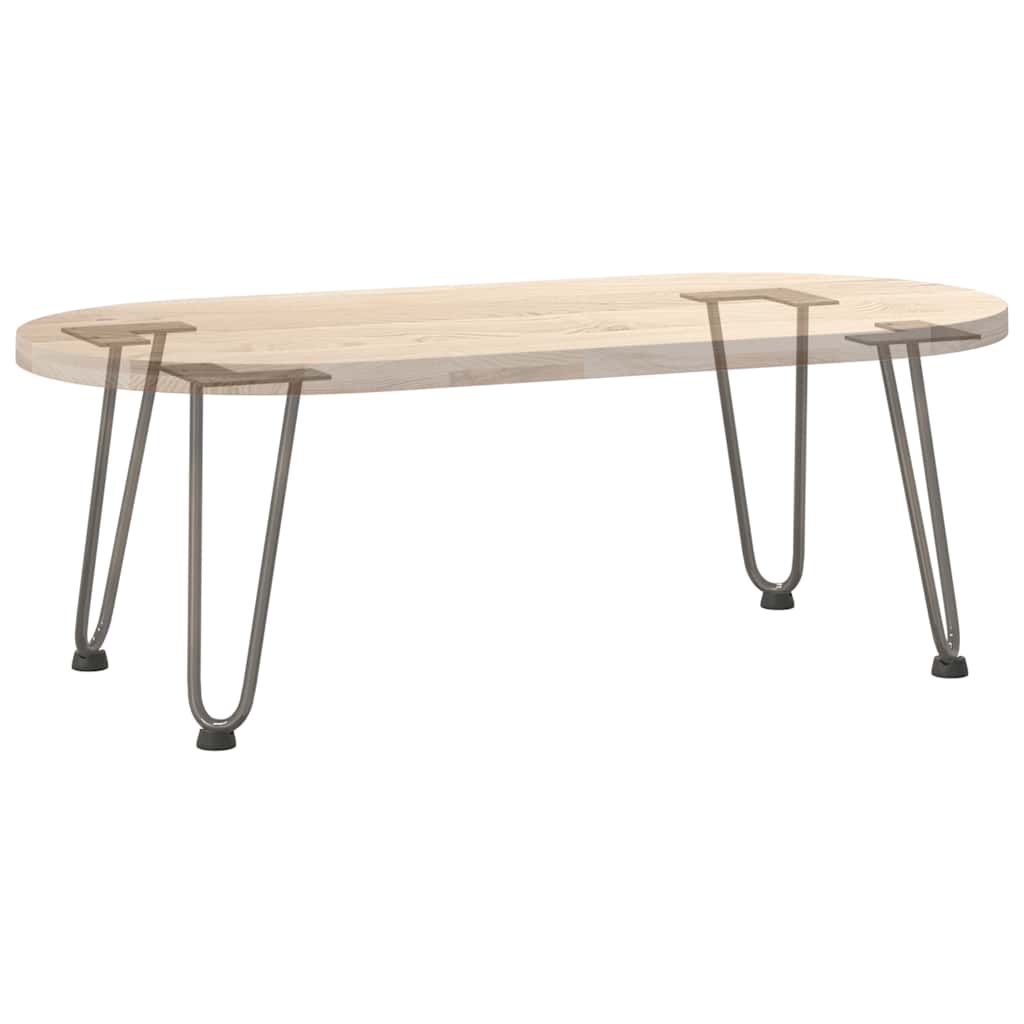 Noge s ukosnicama za stolić za kavu 4 kom. Prirodni čelik 30 cm Puni čelik