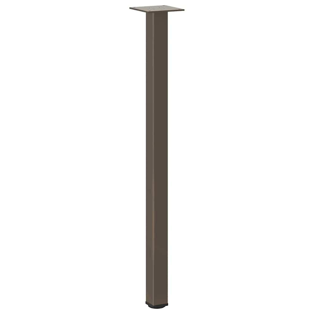 Noge za konzolni stol 4 kom. Prirodni čelik 72-74 cm Čelik