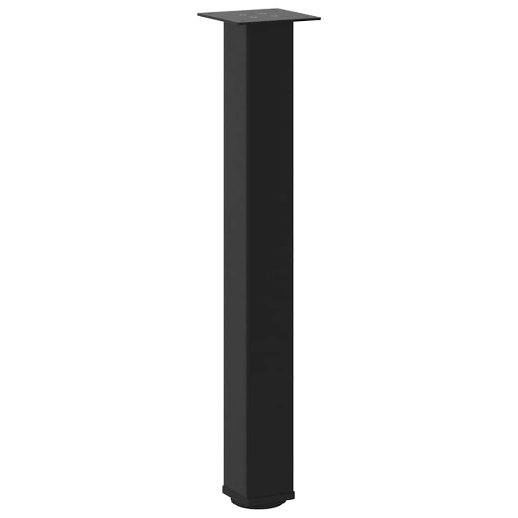 Noge za konzolni stol 4 kom Crne 72-74 cm Čelične