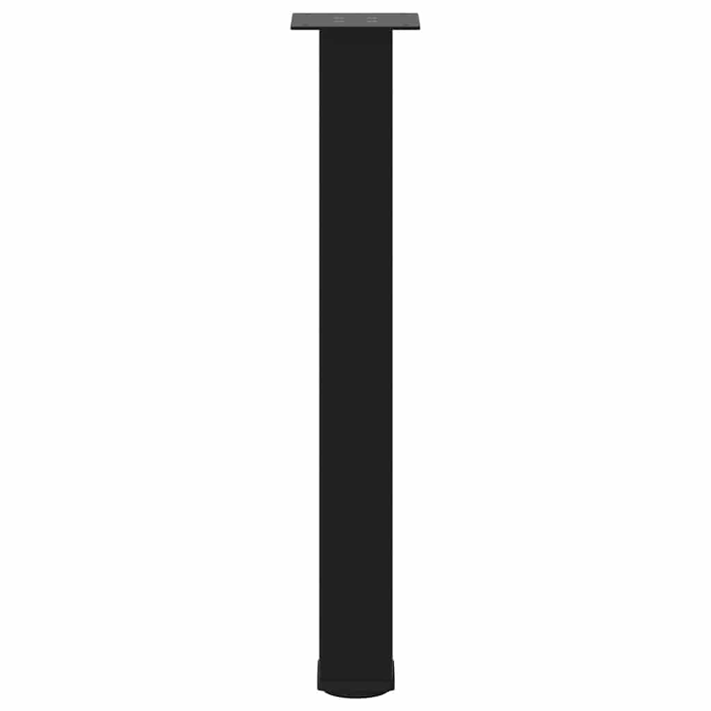 Noge za konzolni stol 4 kom Crne 72-74 cm Čelične